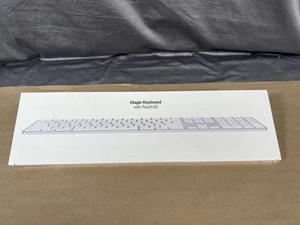 Apple Magic Keyboard with Touch ID and Numeric Keypad Model A2520 New Sealed - Picture 1 of 6