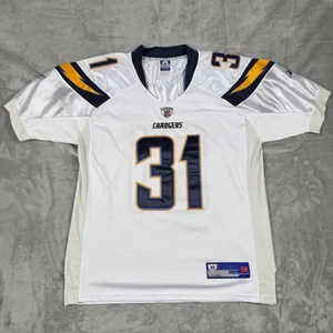 San Diego Chargers Jersey Mens XL NFL Football Cromartie 31 Reebok Throwback - Picture 1 of 8