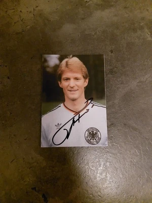Autogramm AK Autogrammkarte Karlheinz Förster DFB Nationalmannschaft  - Bild 1 von 2
