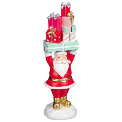 All is Bright Santa Ornament Perfect Christmas Decoration For Home - 25cm - Image 1 of 4