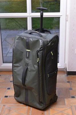 🟢 Samsonite Paradiver Reisetasche Koffer 2 Rollen 79 grün mit Gurt NEUw 🟢 - Bild 1 von 4