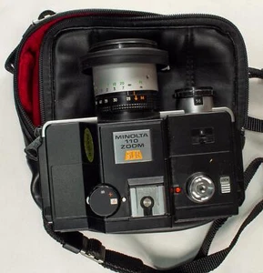 Minolta 110 Zoom SLR Camera with Case Stickers - Picture 1 of 4