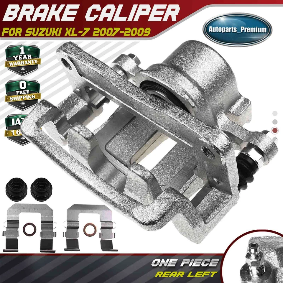 Pinza de freno de disco con soporte para conductor trasero izquierdo Suzuki XL-7 2007 2008 2009 Foto 1 de 4