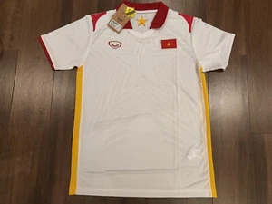 Maglia trasferta calcio nazionale Vietnam 2021, nuova con etichetta, maglia Grandsports - Foto 1 di 7