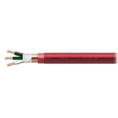 OYAIDE Power Cable Unit:1m(3.28ft) 3 Cab Tires D:13.00mm 4.00sq 102SSC Vondita# - Image 1 of 2