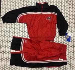 Reebok NFL Kinder Gr. 5/6 Tampa Bay Buccaneers bestickt 2 tlg Set Windbreaker Neu - Bild 1 von 10