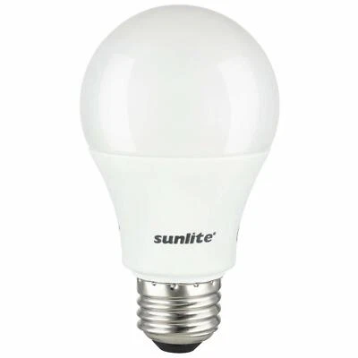 2 Ct Sunlite A19/LED/10W/30K LED A Type Household 9W (60W Equivalent) Light Bulb - Image 1 of 4