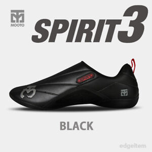 MOOTO Spirit 3 Shoes (Black) Latest Martial Arts Fighter Footwear Spirit3 (S3)