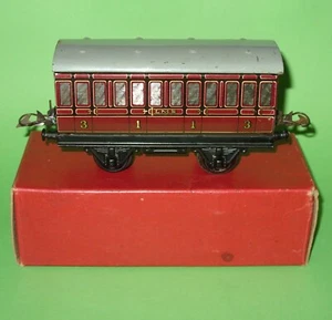 Hornby Spur O / No.1 LMS 1st 3rd Passenger Coach / Boxed - Bild 1 von 9
