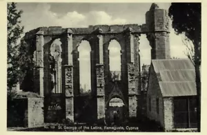 Postal de Chipre, Famagusta, San Jorge de los Latinos (1930) - Imagen 1 de 2