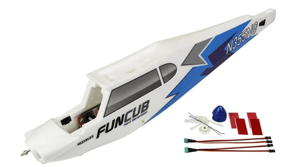 Multiplex RR Rumpf FunCub NG blau (mit RC und Dekor) / 1-01519 - Bild 1 von 1