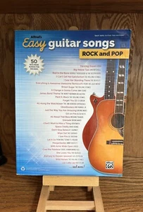 Alfred's Easy Guitar Songs -- Rock & Pop: 50 Hits from Across - Paperback - Good - Bild 1 von 2
