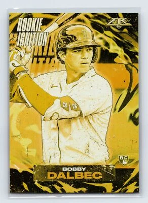 2021 Topps Fire RC Bobby Dalbec #RI-19  Baseball  Boston Red Sox - Image 1 of 2