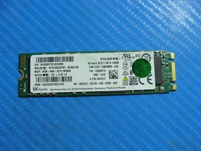 Dell 5491 SK Hynix 128GB M.2 SATA SSD 6HG72 HFS128G39TNF-N2A0A - Image 1 of 2