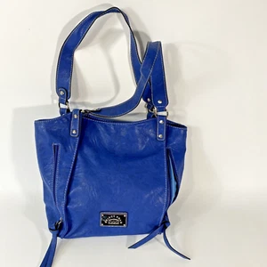 Bridge Road große blaue Schulter Handtasche 12 x 11 - Bild 1 von 7