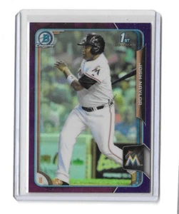 2015 Bowman Chrome Draft Josh Naylor PURPLE /250 Rookie - Picture 1 of 1