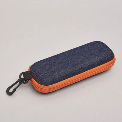 Portable Zipper Eye Glasses Sunglasses Hard Case Box Protector Large Hold Gift @ - Image 1 of 4