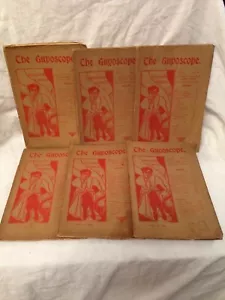 The Guyoscope - 1898 - Six Issues - Rare - Comic Magazine, Guy's Hospital London - Imagen 1 de 11
