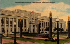 Postkarte American Legion National Headquarters Indianapolis IN - Bild 1 von 2