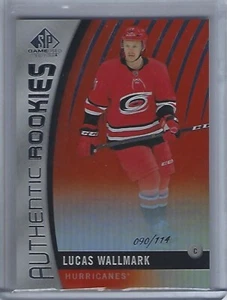 2017-18 SP Game Used Orange Rainbow #157 Lucas Wallmark 090/114 - Picture 1 of 2