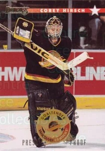 1996-97 Donruss Press Proofs #179 Corey Hirsch - Picture 1 of 1