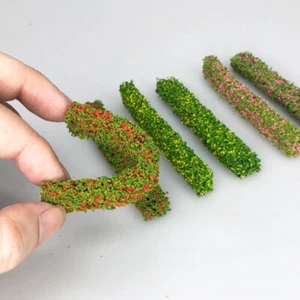 Miniatura Cintura Verde Striscia Erba Scala HO/OO Arbusti Piante Scena Ferroviaria Modello - Foto 1 di 27