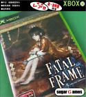 FATAL FRAME Zero SPECIAL EDITION TECMO Xbox Horror game Software Japan  With Box