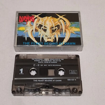 Dead Head -  The Feast Begins at Dawn 1991 METAL -  original indonesia tapes - Image 1 of 4