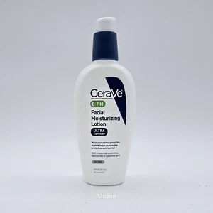 CeraVe PM Facial Moisturizing Lotion Ultra Lightweight - 3 Oz - Picture 1 of 6