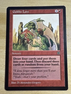 Goblin Lore - Portal Second Age - MTG - Magic - LP - Image 1 of 2
