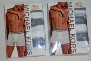 2 Michael Kors Men’s Classic Style Briefs  3 Pack XL - White COTTON MODAL NEW - Picture 1 of 4