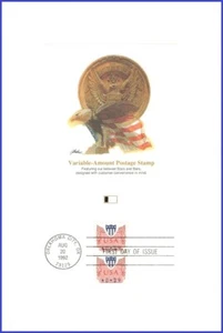 TARJETA DE PRUEBA USA3 #CVP31 U/A FLEETWOOD FDC STR2 29c. Bobina de escudo (tipo I) - Imagen 1 de 1