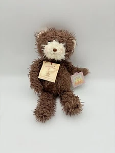Bunnies By The Bay Scraggle Bear Plush Shaggy String Tags 13" - Picture 1 of 11