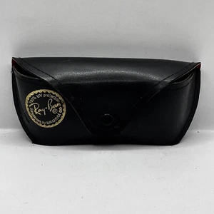 Authentic Black Ray Ban 100% UV Protection Sunglasses by Luxomca CASE ONLY - Picture 1 of 14
