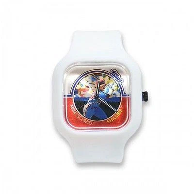 New Licensed Topps Mike Schmidt Baseball Card Modify Watch Retail $99 Last Ones Cover