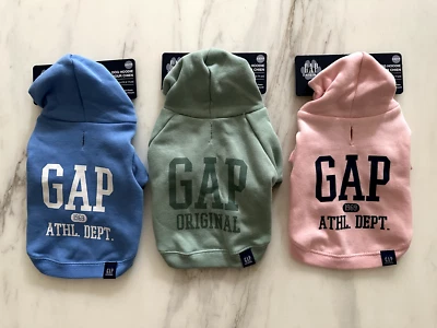 New GAP ATHLETIC DEPT Pet Hoodie Pink / Navy / Light Green / Navy - Image 1 of 4