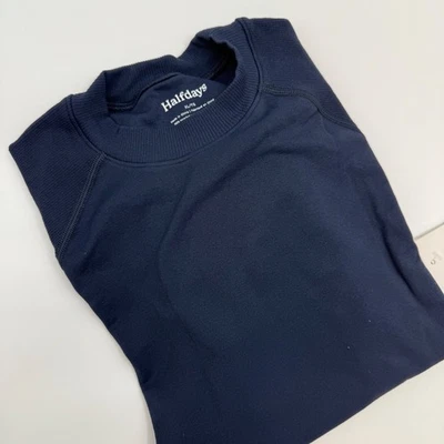 Halfdays Women's XL Navy Blue Elite Johnson Top Long Sleeve Base Layer NWT - Image 1 of 4