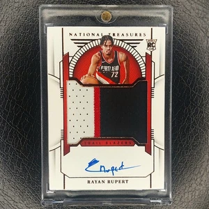 RAYAN RUPERT /49 Rookie RC Patch Auto BRONZE RPA 2023-24 National Treasures Card - Picture 1 of 3