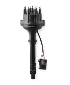 23753 Black Chevy Small / Big Block Dual Sync Distributor - Picture 1 of 6