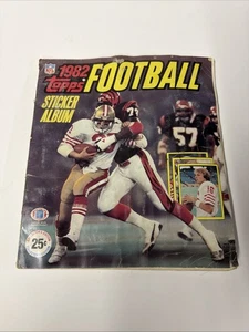 1982 Topps NFL Football Sticker Album – Complete - Picture 1 of 18