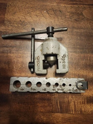 Ridgid No 345 Heavy Duty Flaring Tool 3/16"-5/8" - Image 1 of 3