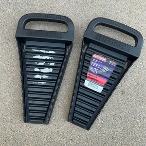 Craftsman Wrench Organizer 65272 Mount / Portable w/ Handle MADE IN USA Lot of 2 - Picture 1 of 2