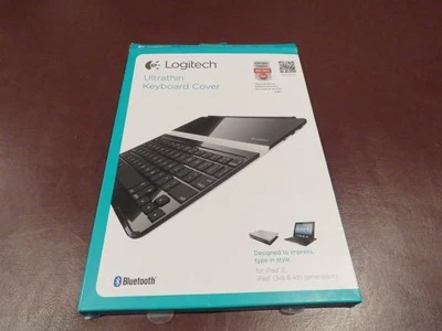 Logitech Ultrathin Keyboard Cover Black iPad 2 and iPad 3rd 4th Generation - Image 1 of 2