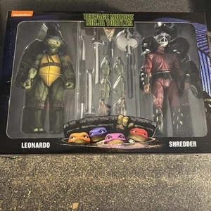 NECA Teenage Mutant Ninja Turtles (película de 1990) Shredder vs Leo - Batalla en la azotea - Imagen 1 de 5