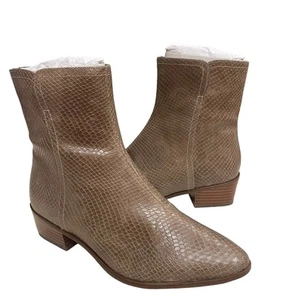 Botín Rockport Geovana Mid en Cuero Serpiente Caqui Talla 6.5 - Imagen 1 de 6