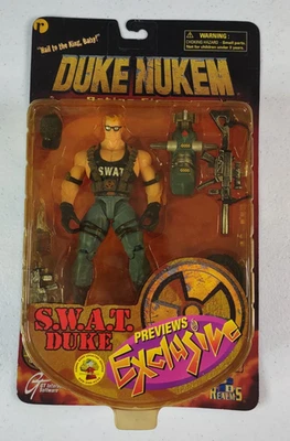 Figura 3D Realms GT 1997 interactiva SWAT Duke Nukem vistas previas exclusiva NUEVO Foto 1 de 4