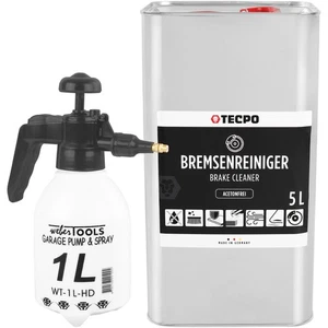 TECPO BREMSENREINIGER 5 LITER BRAKE CLEANER TEILE REINIGER + 1L SPRÜHFLASCHE - Bild 1 von 7