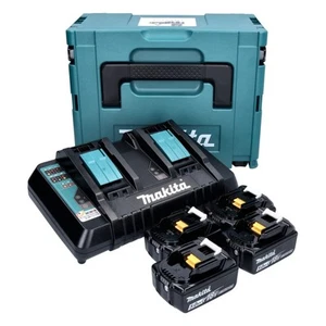 Makita Power Source KIT 197626-8 +Einlage + 4 Akkus 18V 5,0Ah BL1850B + 1 DC18RD - Bild 1 von 1