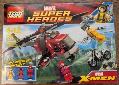 LEGO Marvel X-men: Wolverine's Chopper Showdown (6866) Complete with box - Image 1 of 2