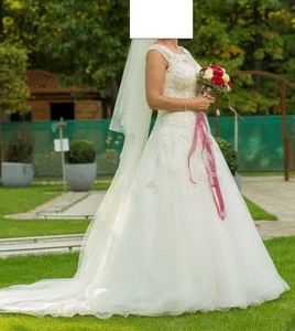 Hochzeitskleid/Brautkleid von Sincerity, Größe 36/38, absolut neuwertig - Bild 1 von 6